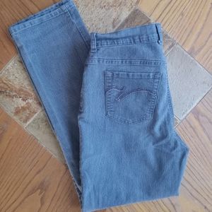Gloria Vanderbilt Size 8 Gray Jeans